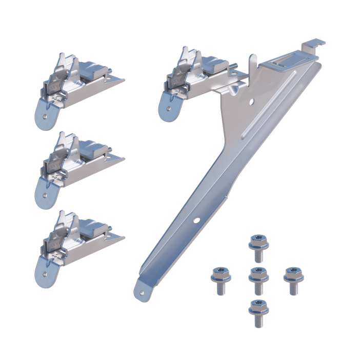 Panelclaw Wave Winddeflector Klemmen Set 